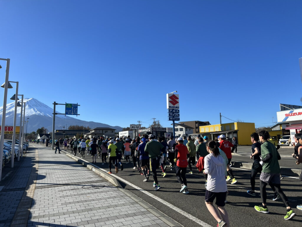 富士山マラソン開催
