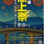 湖上祭開催日の営業について